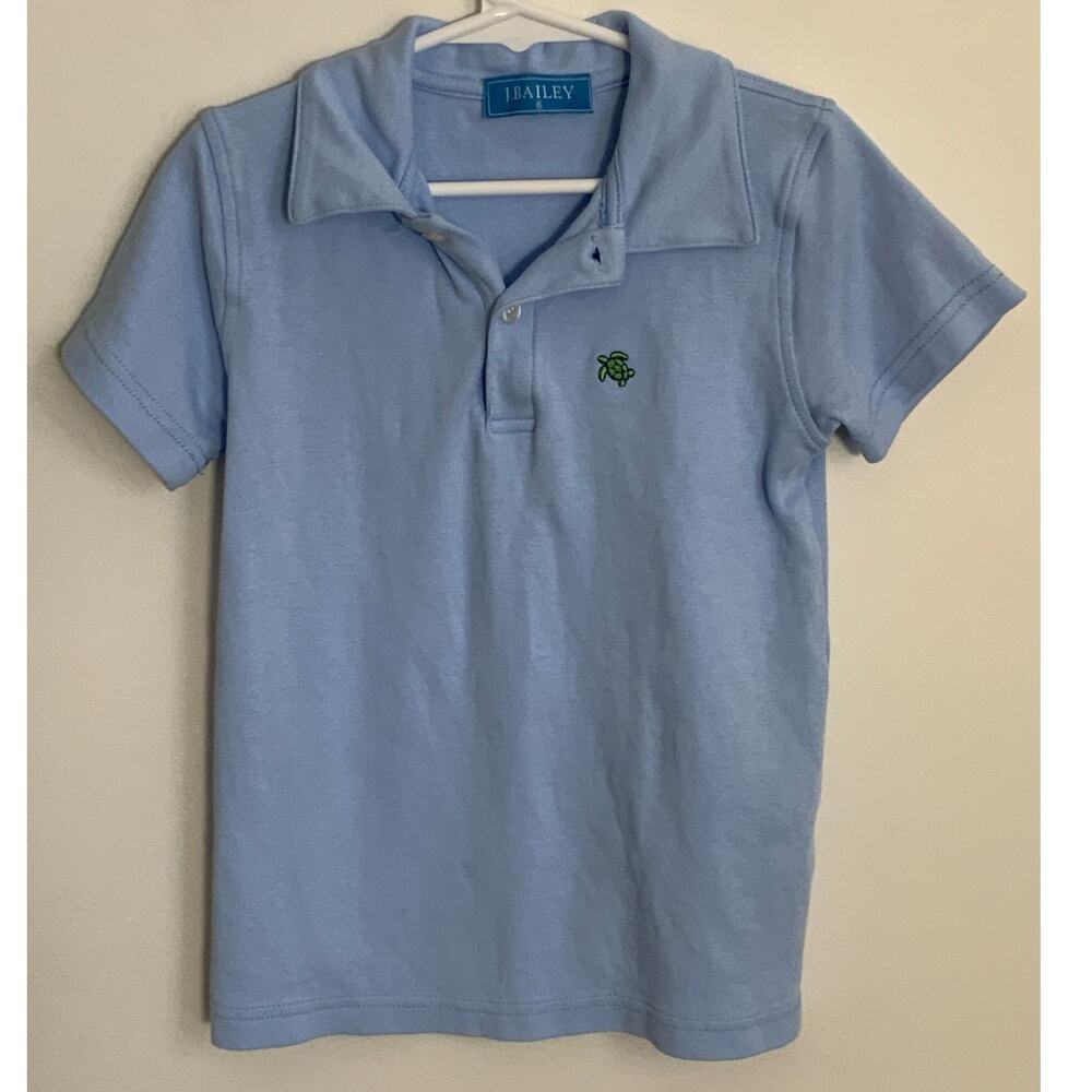 J. Bailey Light‎ Blue Polo size 6